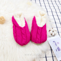 Special hotsell pink chunky slipper socks